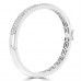 4.10 ct Pave Set Diamond Bangle Bracelet in 14 kt White Gold 4.10 ct Pave Set Diamond Bangle Bracelet in 14 kt White Gold