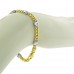 0.91 ct Ladies Two Tone Cuban Link Round Cut Diamond Tennis Bracelet 0.91 ct Ladies Two Tone Cuban Link Round Cut Diamond Tennis Bracelet