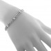 0.91 ct Ladies Cuban Link Round Cut Diamond Tennis Bracelet in 14kt Gold 0.91 ct Ladies Cuban Link Round Cut Diamond Tennis Bracelet in 14kt Gold