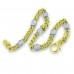 0.91 ct Ladies Two Tone Cuban Link Round Cut Diamond Tennis Bracelet 0.91 ct Ladies Two Tone Cuban Link Round Cut Diamond Tennis Bracelet