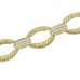 1.08 ct Ladies Round Cut Diamond Designer Bracelet in 14 kt Yellow Gold 1.08 ct Ladies Round Cut Diamond Designer Bracelet in 14 kt Yellow Gold