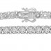 3.02 ct Ladies Round Cut Diamond Tennis Bracelet in 14 kt White Gold 3.02 ct Ladies Round Cut Diamond Tennis Bracelet in 14 kt White Gold