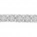 3.02 ct Ladies Round Cut Diamond Tennis Bracelet in 14 kt White Gold 3.02 ct Ladies Round Cut Diamond Tennis Bracelet in 14 kt White Gold