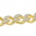 10.15 ct Men's Round Cut Diamond Miami Cuban Link Bracelet in 14 kt Yellow Gold 10.15 ct Men's Round Cut Diamond Miami Cuban Link Bracelet in 14 kt Yellow Gold