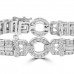 7.27 ct Ladies Baguette and Round Cut Diamond Tennis Bracelet In Channel and Pave Setting 7.27 ct Ladies Baguette and Round Cut Diamond Tennis Bracelet In Channel and Pave Setting
