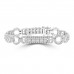 7.27 ct Ladies Baguette and Round Cut Diamond Tennis Bracelet In Channel and Pave Setting 7.27 ct Ladies Baguette and Round Cut Diamond Tennis Bracelet In Channel and Pave Setting