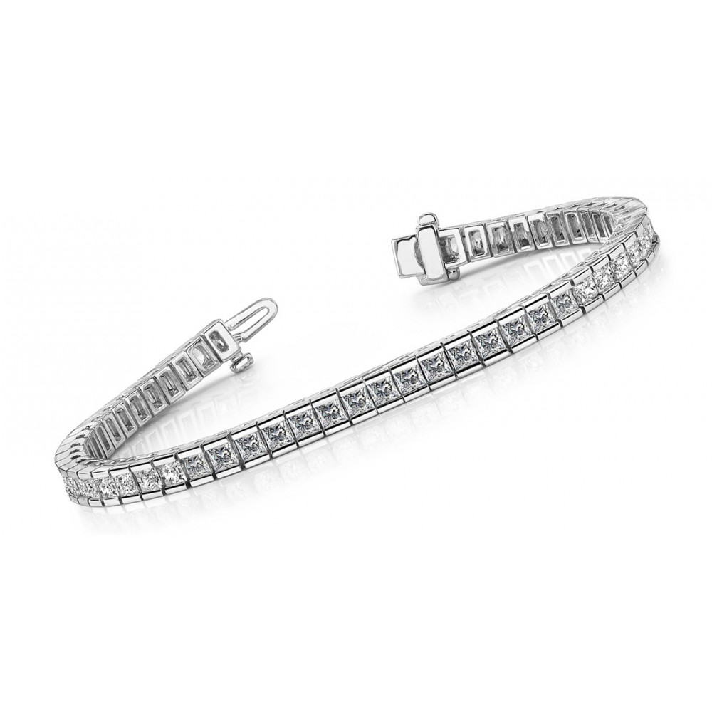 Long Link Gemstone Tennis Bracelets – Ashley Zhang Jewelry