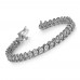 3.00 ct Round Cut Diamond S-Type Tennis Bracelet 3.00 ct Round Cut Diamond S-Type Tennis Bracelet