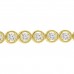 1.15 ct Ladies Round Cut Diamond Tennis Bracelet in 14 kt Yellow Gold 