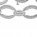 1.08 ct Ladies Round Cut Diamond Designer Bracelet in 14 kt White Gold 1.08 ct Ladies Round Cut Diamond Designer Bracelet in 14 kt White Gold