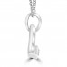 0.26 ct Diamond Pendant Necklace (G-H Color SI-2 I-1 Clarity) in 14 kt Rose Gold 0.26 ct Diamond Pendant Necklace (G-H Color SI-2 I-1 Clarity) in 14 kt Rose Gold