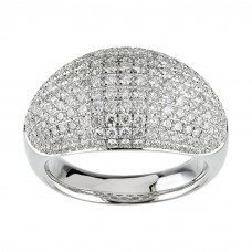 5.00 ct Ladies Round Cut Diamond Anniversary Ring In Pave Setting 5.00 ct Ladies Round Cut Diamond Anniversary Ring In Pave Setting