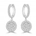 2.26 Ct Ladies Round Cut Diamond Drop Earrings 2.26 Ct Ladies Round Cut Diamond Drop Earrings