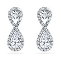 3.50 ct Ladies Round Cut Diamond Drop Earrings 3.50 ct Ladies Round Cut Diamond Drop Earrings