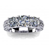 2.05 Ct Ladies Round Cut Diamond Engagement Ring 2.05 Ct Ladies Round Cut Diamond Engagement Ring