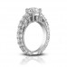 2.25 ct Ladies Round Cut Diamond Accented Engagement Ring 2.25 ct Ladies Round Cut Diamond Accented Engagement Ring