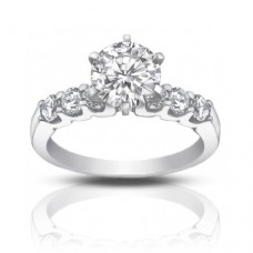 1.25 ct Ladies Round Cut Diamond Engagement Ring 1.25 ct Ladies Round Cut Diamond Engagement Ring