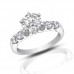 1.25 ct Ladies Round Cut Diamond Engagement Ring 1.25 ct Ladies Round Cut Diamond Engagement Ring