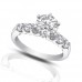 1.25 ct Ladies Round Cut Diamond Engagement Ring 1.25 ct Ladies Round Cut Diamond Engagement Ring