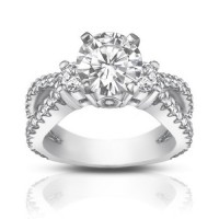 1.75 ct Ladies Round Cut Diamond Engagement Ring 1.75 ct Ladies Round Cut Diamond Engagement Ring
