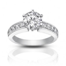 1.35 ct Ladies Round cut Diamond Engagement Ring 1.35 ct Ladies Round cut Diamond Engagement Ring