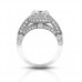2.25 ct Women's Antique Style Diamond Engagement Ring 2.25 ct Women's Antique Style Diamond Engagement Ring