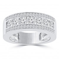 1.20 ct Ladies Round Cut Diamond Anniversary Ring 1.20 ct Ladies Round Cut Diamond Anniversary Ring