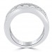 1.20 ct Ladies Round Cut Diamond Anniversary Ring 