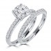 1.45 ct Ladies Round Cut Diamond Engagement Ring in 14 kt White Gold