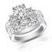 2.00 ct Women's Round Cut Diamond Engagement Ring With Wedding Band Set 2.00 ct Women's Round Cut Diamond Engagement Ring With Wedding Band Set
