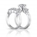 2.00 ct Women's Round Cut Diamond Engagement Ring With Wedding Band Set 2.00 ct Women's Round Cut Diamond Engagement Ring With Wedding Band Set