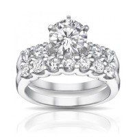 2.05 ct Round Diamond Engagement Ring With Wedding Band 2.05 ct Round Diamond Engagement Ring With Wedding Band