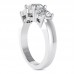 0.85 ct Ladies Three Stone Round Cut Diamond Engagement Ring 0.85 ct Ladies Three Stone Round Cut Diamond Engagement Ring