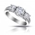 2.25 ct Ladies Three Stone Round Cut Diamond Engagement Ring 2.25 ct Ladies Three Stone Round Cut Diamond Engagement Ring