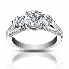2.25 ct Ladies One Of A Kind Diamond Engagement Ring 2.25 ct Ladies One Of A Kind Diamond Engagement Ring