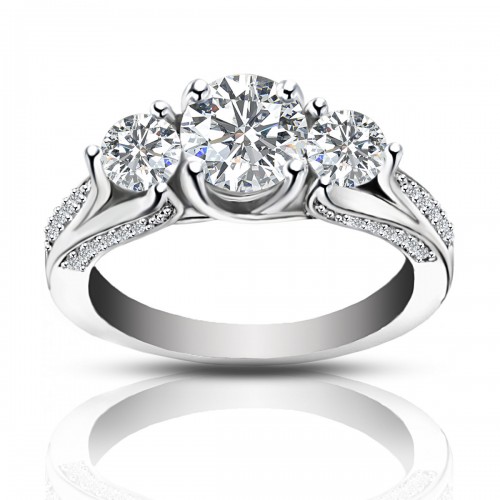 2.25 ct Ladies One Of A Kind Diamond Engagement Ring 2.25 ct Ladies One Of A Kind Diamond Engagement Ring