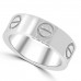 Love 18k White Gold 5.5 mm Band Size 52 Love 18k White Gold 5.5 mm Band Size 52