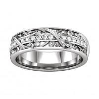 0.45 ct Ladies Round Cut Diamond Eternity Wedding Band Ring New Style 0.45 ct Ladies Round Cut Diamond Eternity Wedding Band Ring New Style