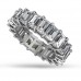 5.00 ct Emerald Cut Diamond Eternity Wedding Band Ring 5.00 ct Emerald Cut Diamond Eternity Wedding Band Ring