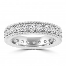 1.59 ct Ladies Brilliant Cut Diamond Eternity Wedding Band 1.59 ct Ladies Brilliant Cut Diamond Eternity Wedding Band
