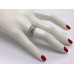 5.00 ct Ladies Three Row Round Cut Diamond Eternity Wedding Band Ring