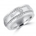 1.96 ct Men's Round Cut Diamond Eternity Wedding Band in Channel Setting 1.96 ct Men's Round Cut Diamond Eternity Wedding Band in Channel Setting