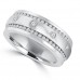 1.96 ct Men's Round Cut Diamond Eternity Wedding Band in Channel Setting 1.96 ct Men's Round Cut Diamond Eternity Wedding Band in Channel Setting