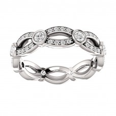 1.50 ct Ladies Round Cut Diamond Eternity Wedding Band Ring New Style 1.50 ct Ladies Round Cut Diamond Eternity Wedding Band Ring New Style