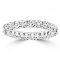 2.21 ct Ladies Round Cut Diamond Eternity Wedding Band 2.21 ct Ladies Round Cut Diamond Eternity Wedding Band