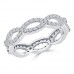 2.70 ct Ladies Round Cut Diamond Eternity Band Ring In 14 kt White Gold 
