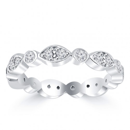 0.95 ct Ladies Brilliant Cut Diamond Eternity Wedding Band 0.95 ct Ladies Brilliant Cut Diamond Eternity Wedding Band