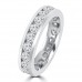 2.00 ct Ladies Round Cut Diamond Eternity Wedding Band Ring