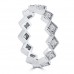 0.50 ct Four Prong Set Round Cut Diamond Eternity Wedding Band Ring 0.50 ct Four Prong Set Round Cut Diamond Eternity Wedding Band Ring