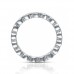 0.75 ct Women's Diamond Eternity Band Ring In 14 kt White Gold 0.75 ct Women's Diamond Eternity Band Ring In 14 kt White Gold